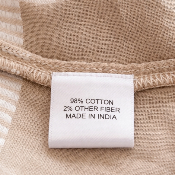 Tuckernuck Tnuck Beach Sand Dune Finley Caftan XL Cotton Midi Fringe Embroidered - Picture 5 of 5